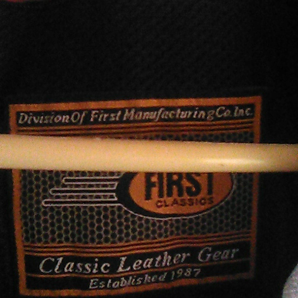 First Classics Hand Painted Motorcycle Leather Ja… - image 7